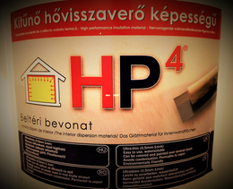 HP4 hőszigetelő bevonat